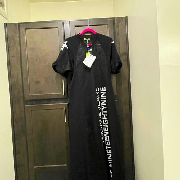 Runway Versace Jeans Maxi Dress with Under dress worn once - Picture 4 of 5